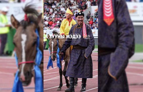Э.Улаанхүү: Төрийн наадамд зорьж уясан хул даага маань сайхан айрагдлаа